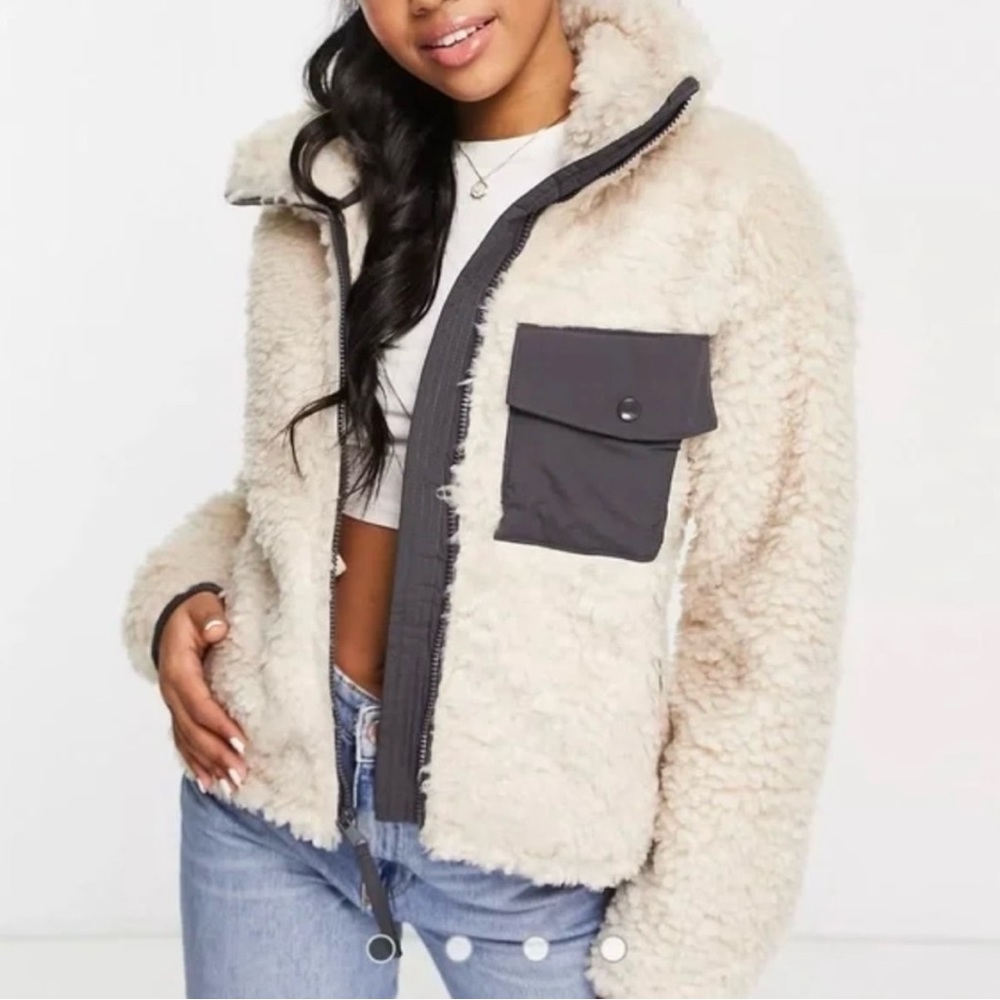 Abercrombie and Fitch Sherpa Jacket